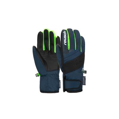 Skihandschuhe REUSCH "Duke R-TEX XT Junior", Kinder, Gr. 6,5, blau (blau, schwarz), 88% Polyester, 12% Polyurethan, mehrfarbig, klassisch, Handschuhe, in sportlichem Design Image