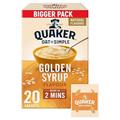 Quaker Oat So Simple Family Pack Golden Syrup Sachets, 20 x 36 g