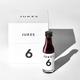 Jukes 6 - The Red | Fruity & Deep Style | Alcohol-Free Cordial | Mix it with water | Low calorie & Vegan | Giftbox | 9 Bottles