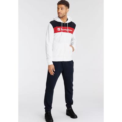 Jogginganzug CHAMPION, Herren, Gr. S (46), weiß, Sweatware, Obermaterial: 54% Baumwolle, 46% Polyester, sportlich, Sportanzüge Image