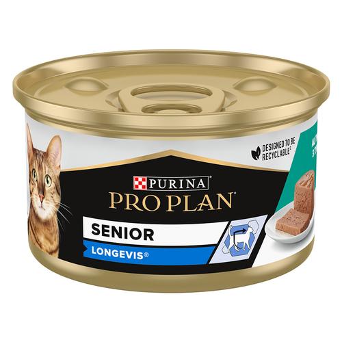 48 x 85 g Adult 7+: Thunfisch Purina Pro Plan Katzenfutter - 36 + 12 gratis!