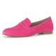 Loafer GABOR Gr. 38, pink Damen Schuhe Slip ons Slipper, Business Schuh mit Zierriegel und Blockabsatz