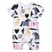 NKOOGH Baby Clothes for Boys 18Months-Baby Boy Clothes Summer Kids Clothes Boys Print Cartoon Baby Summer Jumpsuit Romper Toddler Outfit Boys Romper&Jumpsuit