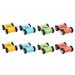 NUOLUX Car Woodenrace Ramp Cars Track Vehicle Mini Toys Racer Construction Toddler Wood Kids Racing Replacementvehicles Set