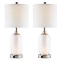 Lite Source - Garton - 2 Light Table Lamp with Night Light (Pack of 2)-22.25