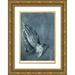 Durer Albrecht 18x24 Gold Ornate Wood Framed with Double Matting Museum Art Print Titled - Praying Hands with Verse