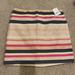 J. Crew Skirts | Bnwt!! Brand New With The Tags !! J Crew Skirt That Is Perfect For A Party !! | Color: Gold/Pink | Size: 00