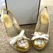 Coach Shoes | Coach Emilanna Wedge Shoe Sz 9 Mint Condition | Color: White | Size: 9