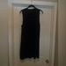 Madewell Dresses | Madewell Black Mock Neck Tank Dress, Sleveless, Large | Color: Black | Size: L