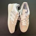 Adidas Shoes | Adidas Busenitz Sz 11.5 White Leather+Suede New Skateboarding Gy6900 Puffy Tongu | Color: White | Size: 11.5