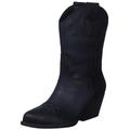 BAGATT Damen Messina Western Boots, Dunkelblau, 39 EU