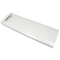 SPARES2GO White Door Compartment & Handle for Smeg Fridge Freezer