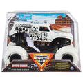 Monster Jam, Official Grave Digger Monster Truck, Collector Die-Cast Vehicle, 1:24 Scale,White