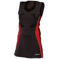 Gilbert Eclipse II Netball Dress (Black/Red, 14)