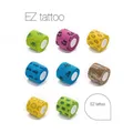 EZ – lot de 12 bandes cohésives de tatouage 2 pouces x 5 yards poignées colorées 8 couleurs