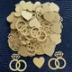 Confettis en papier pailmétrage décor de table anniversaire mariage fiançailles patients baby