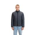 TOM TAILOR Herren Lightweight Steppjacke 1031474, 24267 - Grey Twill Structure, S