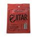 Orphee TX620-P Acoustic Folk Guitar Steel Strings 6pcs Full Set Replacement (.010-.047) High-carbon Steel Core Copper Wire Wound Extra Light Tension with End Ball