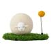 Cat Scratching Ball Sisal Rope Scratching Ball Toy With Non-slip Base Spring Stick Cute Scratching Posts