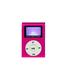 Mini TF Card Slot Support 32GB Micro SD Digital Metal Clip Music Media LCD Screen MP3 Player ROSE RED