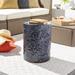 Langley Street® Knarr Ceramic Garden Stool Ceramic in Gray/Blue/Brown | 18 H x 13 W x 13 D in | Wayfair D7AB32732E404C8280BA748C250F4C08