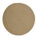 BNM Bohemian Indoor/ Outdoor Solid Rug 6 Latte