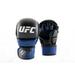 UFC Pro MMA Safety Sparring Gloves - Blue/Black Grappling and Striking 6oz Mixed Martial Arts Gloves large/xlarge