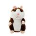 FZFLZDH Adorable Gift Toy Talking Hamster Mouse Plush Doll for Kids Mimicry child Plush Toy Gift Repeats What You Say