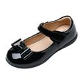 JDEFEG Size 8 Toddler Girl Shoes Girl Shoes Small Leather Shoes Single Shoes Children Dance Shoes Girls Performance Shoes Big Girls Shoes Size 4 Pu Black 37