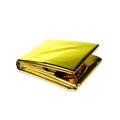 chidgrass Emergency Blanket Outdoor Survival Thermal Cover Gear Backpacking Foldable Reflective Keep Warm Tent Sleeping Accessory Gold 160x210cm