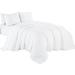 Alcott Hill® Microfiber 7 Piece Comforter Set Polyester/Polyfill/Microfiber in White | Queen Comforter + 6 Additional Pieces | Wayfair