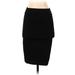 Forever 21 Casual Skirt: Black Solid Bottoms - Women's Size Small