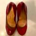 Jessica Simpson Shoes | Cute Jessica Simpson Red Heels Perfect For Valentines | Color: Red | Size: 7.5
