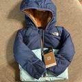 The North Face Jackets & Coats | Baby Northface Down Jacket | Color: Blue/Tan | Size: 6-12 Months