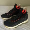 Nike Shoes | Lebron 15 Bright Crimsons | Color: Black/Red | Size: 8