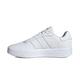 adidas Damen Court Platform Sneaker, Ftwr White Ftwr White Core Black Dark, 39 1/3 EU
