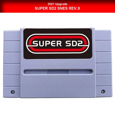 SDavid Everdrive Series Super Console de jeu SD2 SNES Convient pour les jeux de puces spéciaux