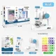 Kit de microscope scientifique pour enfants mini microscope de poche avec lumière LED jouet