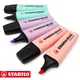 Stabilo-Ensemble de stylos surligneurs pastel Stabylo Textmarker Highlight School Chalk