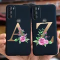 Mignon Lettres Housse Pour Motorola Moto G71 5G Étui En Silicone Souple Étui Pour Motorola Moto G71