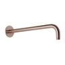 Herzbach spa ix pvd wandarm 450 rosette 70 rund copper, Copper Steel, 21.960450.1.39 21.960450.1.39