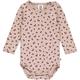 Müsli by Green Cotton Baby Girls l/s Body Base Layer, Spa Rose/Fig/Berry red, 92