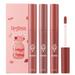 3 Pieces Of Ice Set Box Velvet Lip Glaze Lipstick Lip Gloss Women S Non Stick Cup Color Lasting Waterproof Lipstick Clear Lip Stick Lip Liner Light 12 Days of Makeup Super Glossy Almost Lipstick