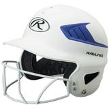 Rawlings Sporting Goods Rawlings Liberty Exclusive Edition 2 Tone Matte Fastpitch Softball Batting Helmet White/Royal 6 1/2 - 7