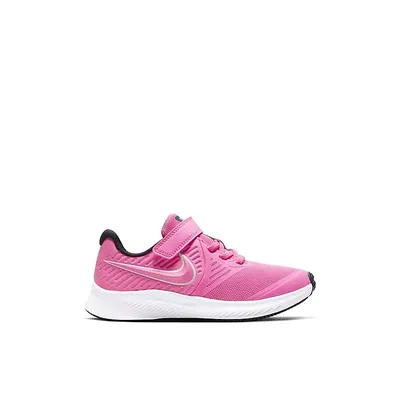 Nike Girls Star Runner 2 Sneaker Running Sneakers - Pink Size 3M
