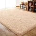 LOCHAS Soft Indoor Modern Area Rugs Fluffy Carpets for Living Room Bedroom Home Decor Nursery Rug 5.3 x7.5 Camel