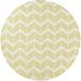 Mark&Day Wool Area Rugs 8ft Round Dyer Modern Pear Area Rug (8 Round)