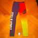 Nike Pants & Jumpsuits | Nike Ombr Track And Field Neon Retro Leggings Xs | Color: Purple/Red | Size: Xs
