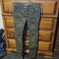 American Eagle Outfitters Jeans | American Eagle Outfitters Camo Distressed Jeggings | Color: Brown/Green | Size: 2