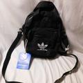 Adidas Bags | Adidas Originals Micro Backpack Black New | Color: Black | Size: Os